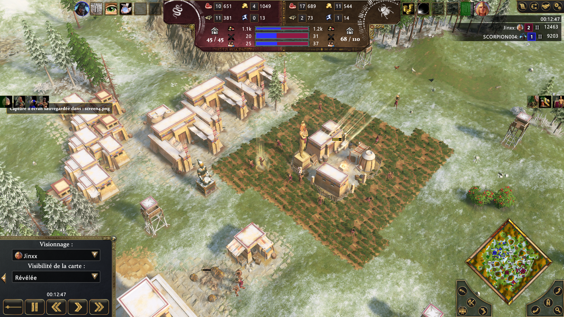 Sur cette image, je vous montre la page pour tous les informations sur le tournoi qui va se dérouler cette semaine.